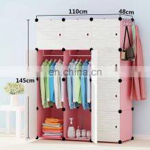 Modern Portable Bedroom Kids Adult Classical Plastic Layers and Plastic Drawers Storage Furniture Storage Wardrobe Cabinet thumbnail-3
