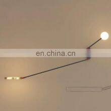 Nordic Restaurant Long Pole Wall Lamp Modern Living Room Background Wall Light Long Arm LED Reading Lamp thumbnail-2