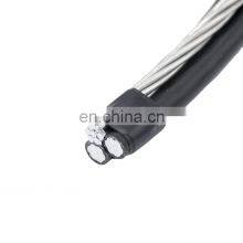 Скатанный воздушный кабель 0,6/1 кВ Тройной сервисный провод