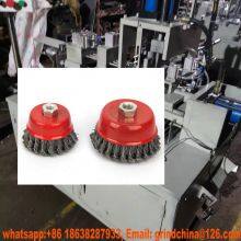 Twist Knotted Wire Brush Making Machine,circular Abrasive Steel Wire Brush Manufacturing Machine thumbnail-2