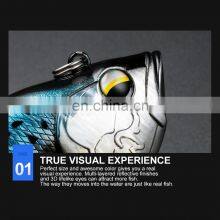 JOHNCOO 115mm Crankbaits Slow Sinking Jointed Hard Bait Artificial VIB Bass Fishing Lures thumbnail-3