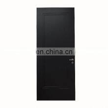 Modern Flush Fitting Black Office Room Black Walnut Solid Wood Panel Door Black Frameless Modern Styles Cheap Slab Door thumbnail-1