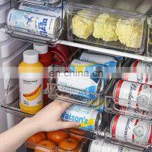 Double-layer Automatic Roll-off Beer Storage Refrigerator Coke Transparent Storage Box thumbnail-3