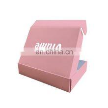 Коробка для отправки с индивидуальным логотипом, доставки. Коробка для одежды/обуви/нижнего белья. Корrugатная коробка, корrugатная упаковочная коробка из бумаги thumbnail-3