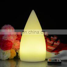 USB Charging Battery Powered Rechargeable Cordless Wireless Decorative Restaurant Hotel PE Plastic Led Table Lamp Light thumbnail-2