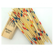 Colorful Bamboo Mikado Pick Up Sticks Toys Traditional Game thumbnail-3
