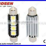 Canbus Led Auto Light 4SMD 36mm/38mm/39mm/42mm/43mm Festoon C5W thumbnail-1