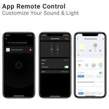 Timer App Remote Control Sound Machine With Night Light White Noise Toddler Sleep Trainer With 34 Soothing Sounds for Baby thumbnail-3