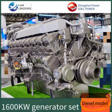 Shangchai Sdec High-pressure 1600kw Diesel Generator Set, Comparable to Komatsu/doosan Engines thumbnail-4