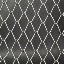 9 Gauge Galvanized Diamond Wire Mesh Fence for Highway and Railway Temporary Use thumbnail-2