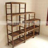 The Combination of Multilayer Solid Wood Flower Shelf Rack of Large Capacity High Flower Floor Type Shelf Display thumbnail-5