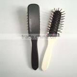 Black Painting Coating Wooden Hair Brush High Quality thumbnail-3