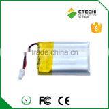 3.7v Nominal Voltage and Li-polymer Battery 402025 140mAh thumbnail-6