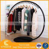 Heavy Duty Metal Garment&clothes Hanging Display Rack for New Products With Round Modern Design