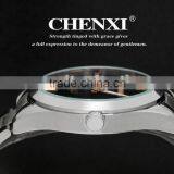 Vogue Watch Noctilucence Rhinestone Quartz Wristwatch Stainless Steel Band ,back for Men Luxury Watch Series 053AMR thumbnail-5