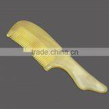 NEW Fashion Antistatic Comfortable Feel Care Hair Tool Natural Handmade Sheep Horn Combs