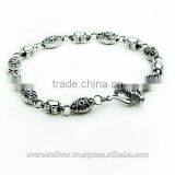 Cool Fashion Shiny Different Design Wholesale Thailand Hamsa Eye Bracelet Silver 925 thumbnail-1