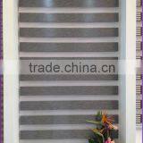 Blackout Fabric Window Zebra Roller Blinds Sun Strip Curtain thumbnail-2