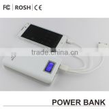 Portable 10400mah universal power bank with FC CE ROHS