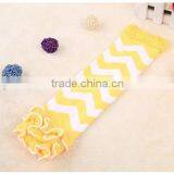 New Baby Leg Warmers With Ruffles and Good Quality Cotton Legging Chevron Ruffle Leg Warmers Infant Socks Leggings LW-23 thumbnail-6