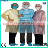 Unisex Wear Resistant Disposable Isolation Gown