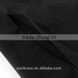 PY-140 PUNK Unique Bat Profile Shape Stand Collar Metal Feel Cloak Trench Coat thumbnail-5