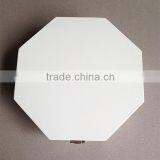 Wholesale New Design Wood Box White Hexagon Mirror Jewelry Case thumbnail-2