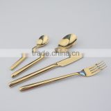 24PCS Gold Plated Cutlery Set with Gift Box 4103