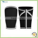 5mm Unisex Neoprene Powerlifting Crossfit Black Knee Brace Sleeve