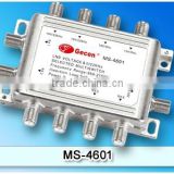 Hot Selling 4 SAT inputs & 6 output Satellite Multiswitch