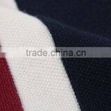 Vertical Striped Mens Polo Shirt / 60 % Cotton 40% Polyester Polo Shirt / Design Color Combination Polo T Shirt thumbnail-5