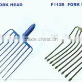 Point Head Steel Farm Fork Steel Mtb Fork Plastic Cocktail Fork Bent Fork thumbnail-1