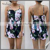 2016 Newly Mini Sexy Printed Woman Jumpsuit thumbnail-1