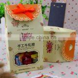 Handmade Feature and Art Paper Wedding Candy Box With Window thumbnail-4