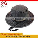 Summer Cotton Men Ran His Hat Shading uv Sunscreen Fisherman Fishing Mountaineering Tourism Sun Hat Cap thumbnail-3