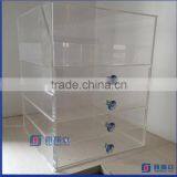 Trade Assurance Factory Wholesale Crystal Acrylic Makeup Organizer thumbnail-1