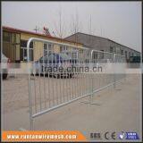 Hot Dipped Galvanized Portable Pedestrian Metal Traffic Crowd Control Barriers Fence
