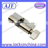 AJF high quality and security euro profile thumbturn lock cylinder