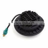 7" LED Headlight For Harley Daviddson Motorcycle Black Chrome Projector Daymaker HID LED Light Bulb JK Wrangler LED Headlamp thumbnail-5