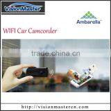 2015 New Product New Product Ambarella 1080p Full hd With WiFi And External GPS