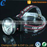 IP54 IP Rating and CE,RoHS Certification Plastic Body Material Led Headlamp