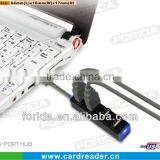 4 Ports Colorful USB 2.0 HUB With Led Light for Gift