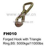 FH010 Triangle Ring Forged Hook thumbnail-1