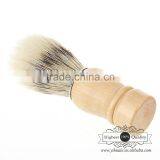 100% Pure Badger Shaving Brush With Wooden Handle thumbnail-1