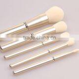 Good Quality Goat Hair 5 Pieces Cosmetic Brush Set