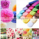 Wedding Decoration Paper Flower Pom Poms China Birthday Party Items thumbnail-4