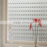 Most Hot Sales Frosted Glass Film -- 2D Static Window Film--- PVC Embossed Glass Sticker thumbnail-2