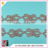 HC-3326 HC-3326 Hechun Wedding Decoration Wholesale Diamond Rhinestone Strip for Bride thumbnail-4