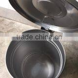Stainless Steel Iron Foot Pedal Bin Garbage Medical Garbage Bin thumbnail-3