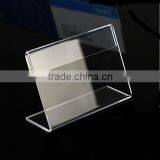 Horizontal Slanted L-Shape Acrylic Sign Holder/Slanted Sign Holders thumbnail-4